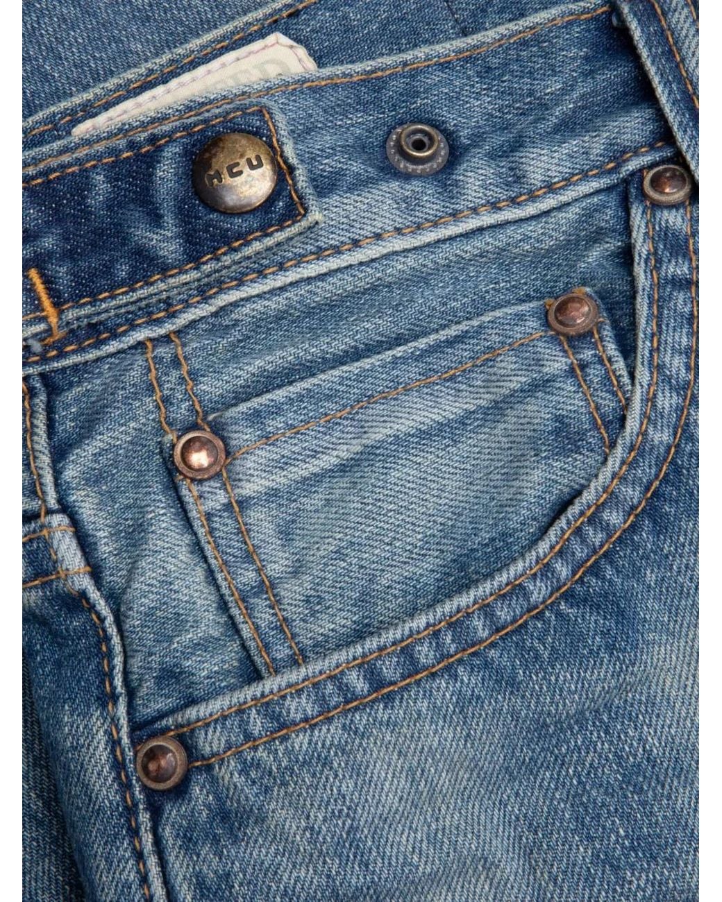 Mastercraft Union Blue Jean À Coupe Droite for men