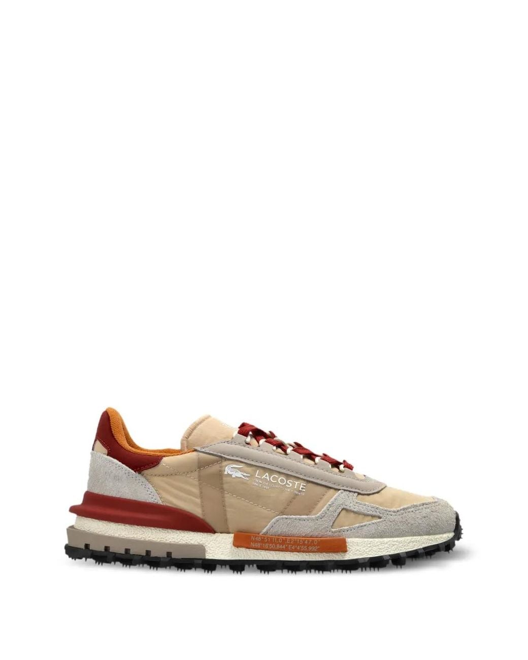 Lacoste Natural Elite Active Panelled Sneakers