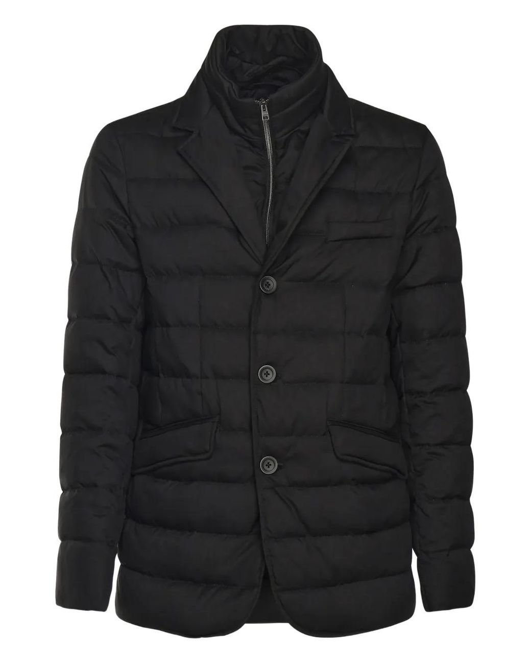 Herno Black Sandel And Monogram Blazer for men