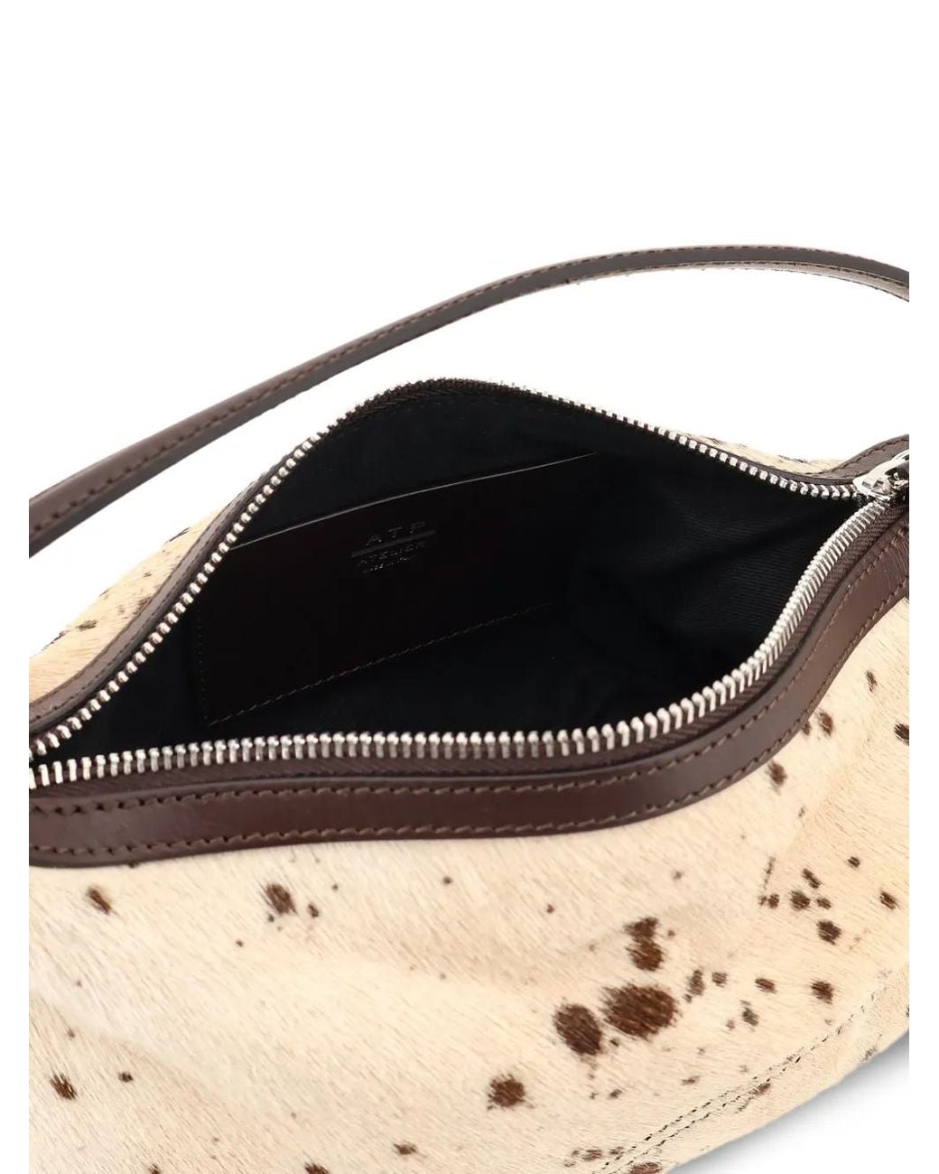 Atp Atelier Metallic Mini Vadena Two-Way Tote Bag