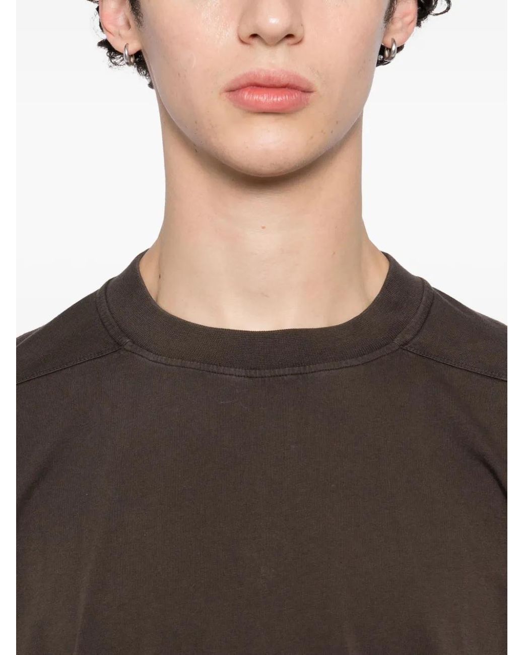 Rick Owens Black Walrus T-Shirt for men