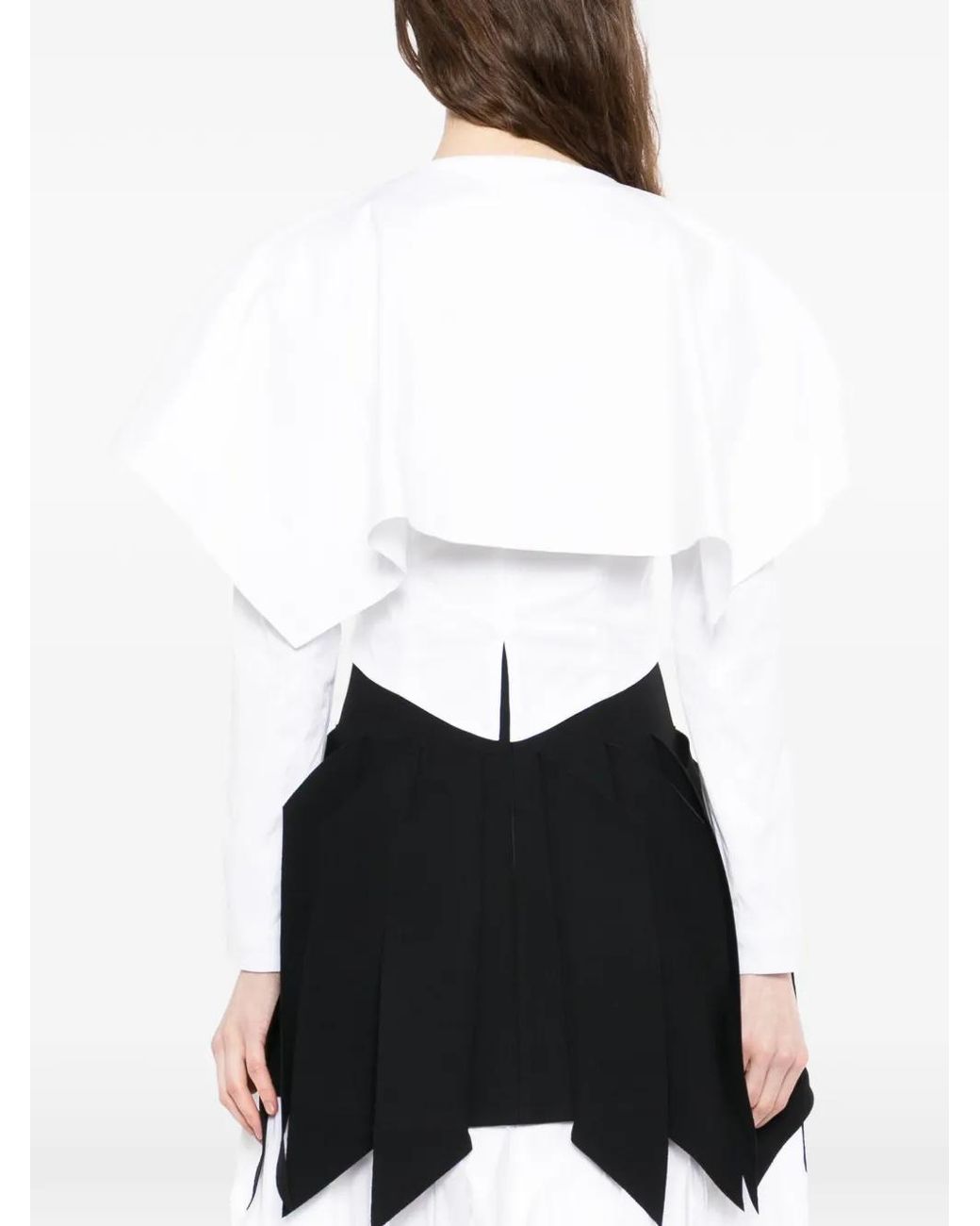 A.W.A.K.E. MODE White V-Neck Jacket
