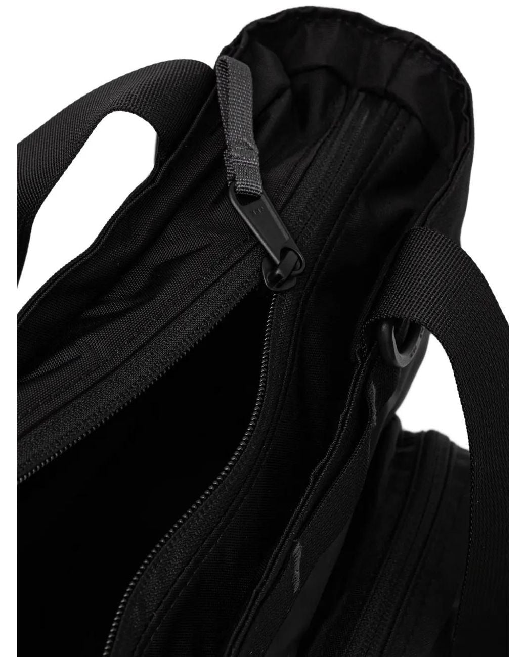 The North Face Black Base Camp Voyager Logo-Print Pocket-Detail Tote Bag