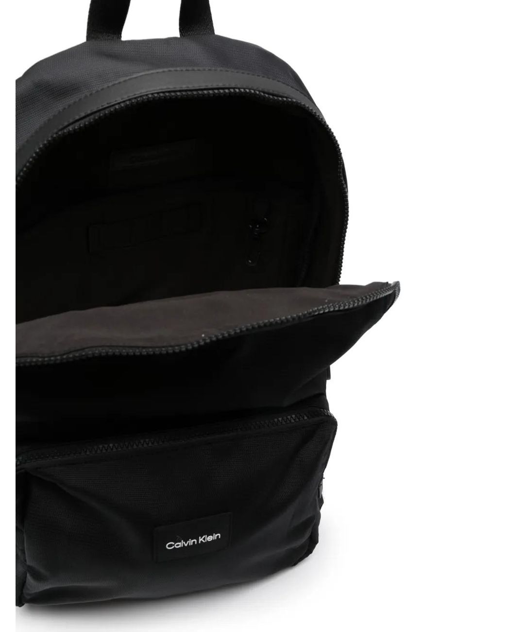 Calvin Klein Rucksack Mit Logo-Patch in Black für Herren