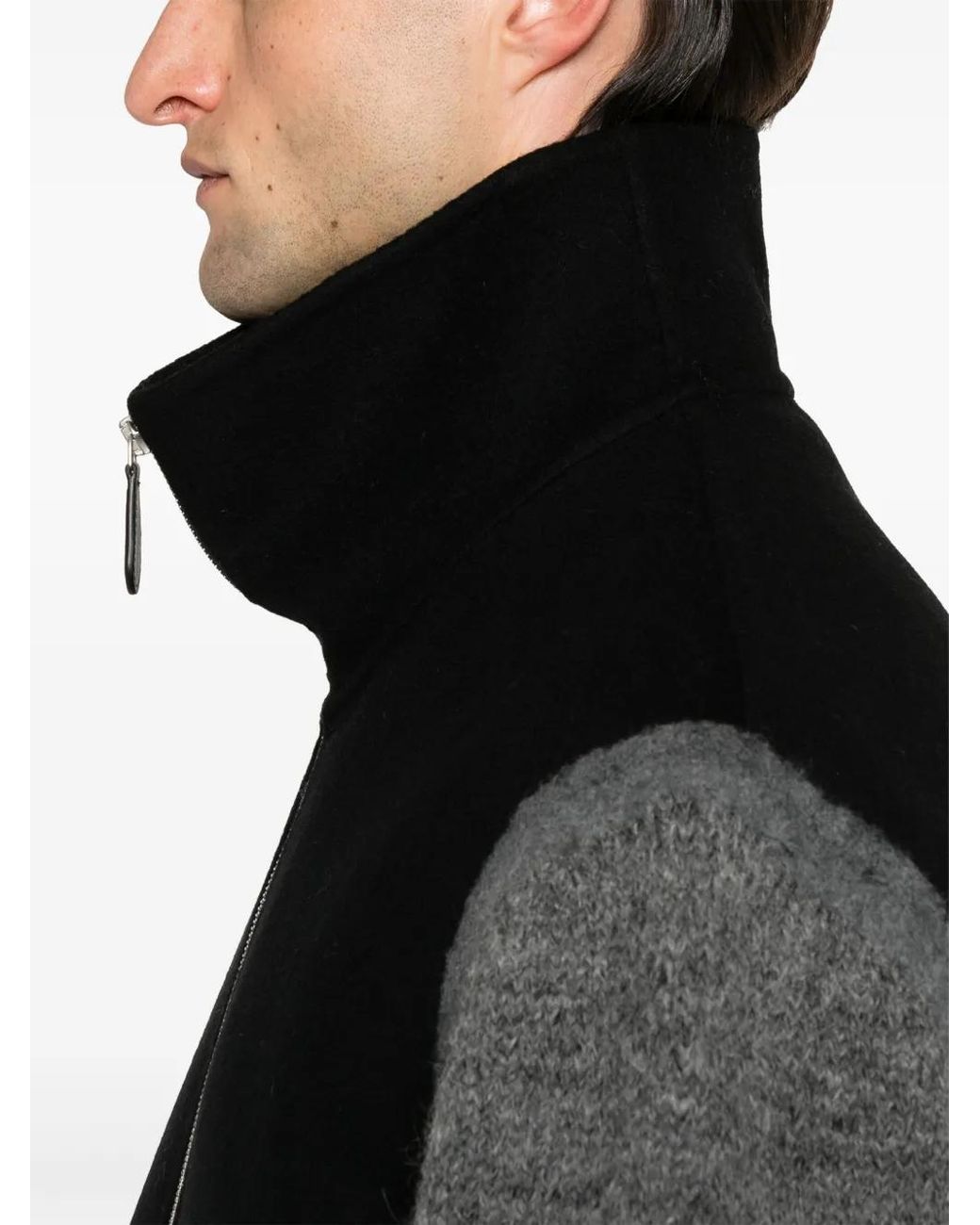 Jil Sander Jack Met Colourblocking in het Black voor heren