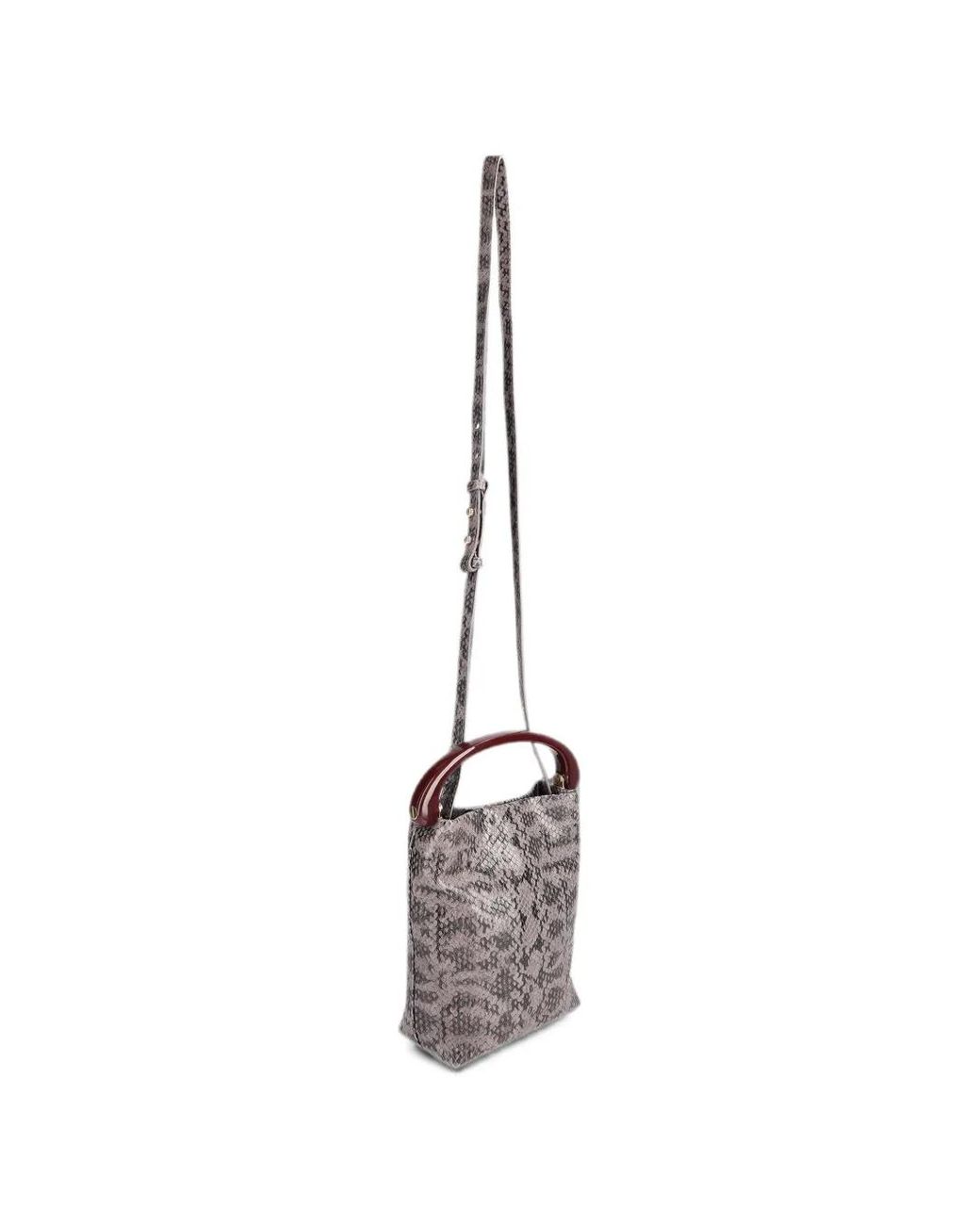 Dries Van Noten Pink Micro Leather Bag