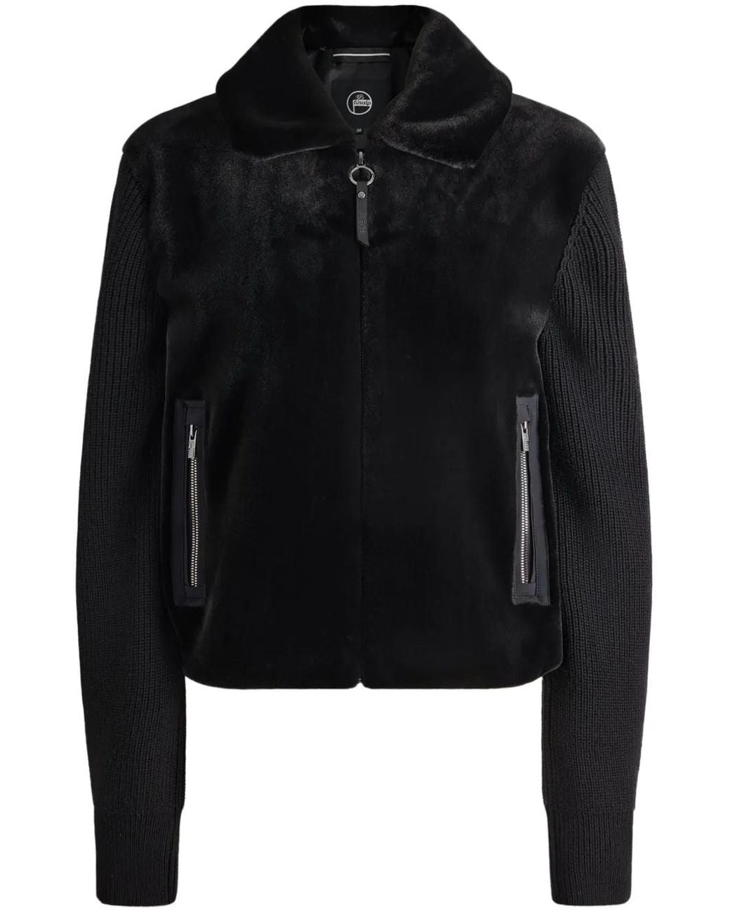 Fusalp Black Paige Bomber Jacket