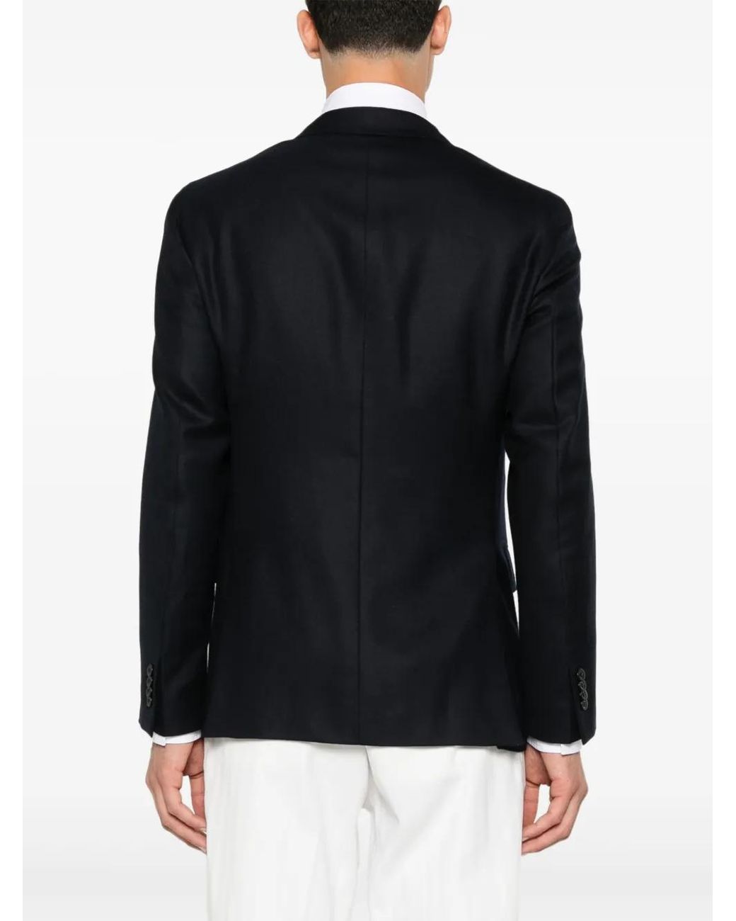 Blazer Con Botón Boglioli de hombre de color Blue
