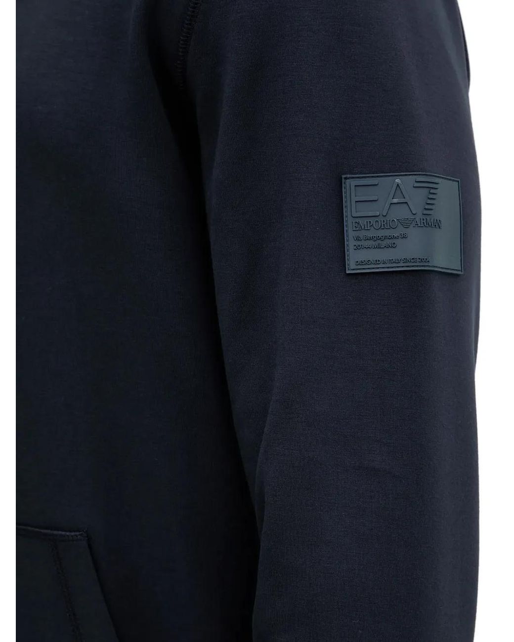 EA7 Sweater Met Logopatch in het Blue voor heren