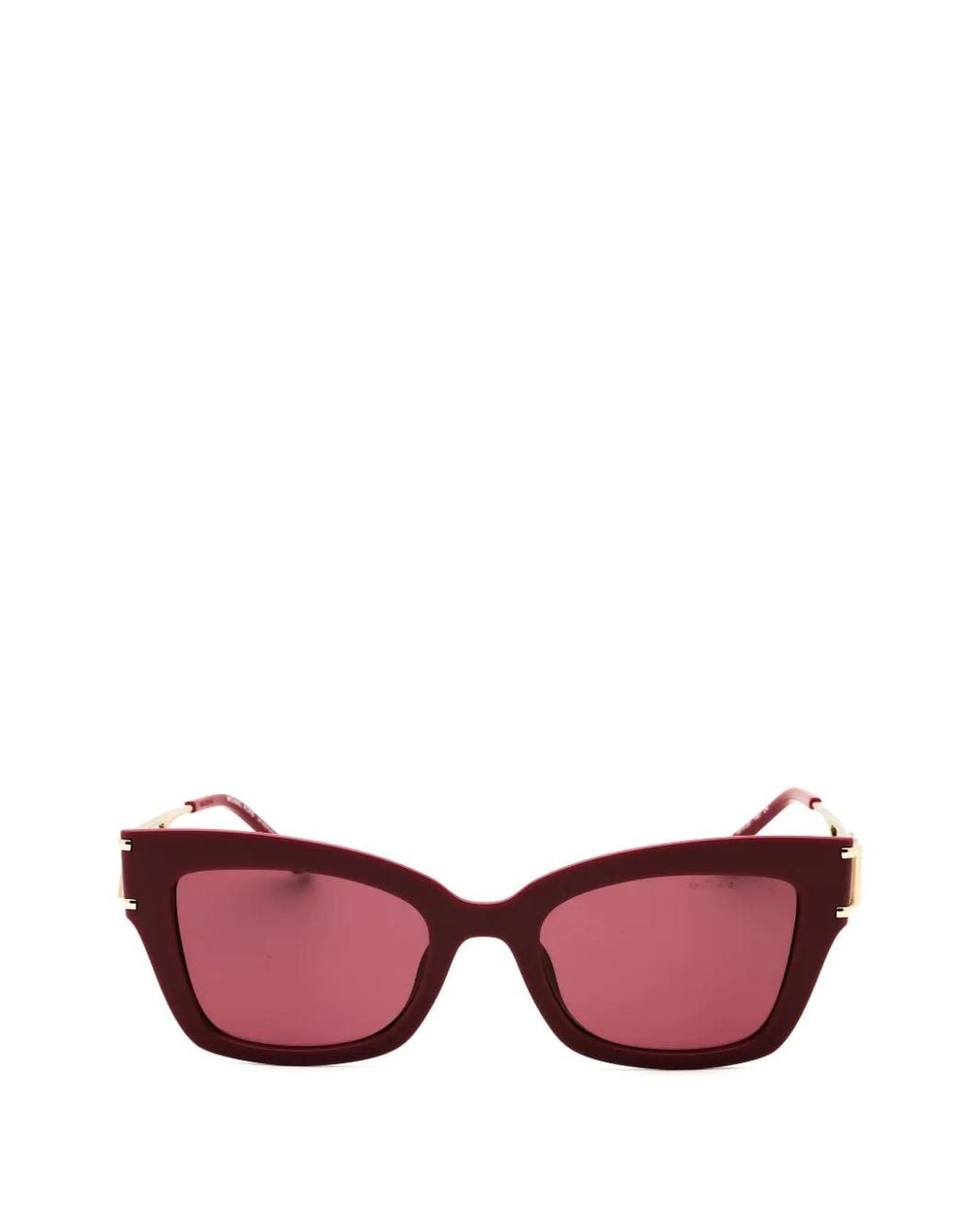 Michael Kors Pink Logo-Plaque Cat-Eye Frame Sunglasses