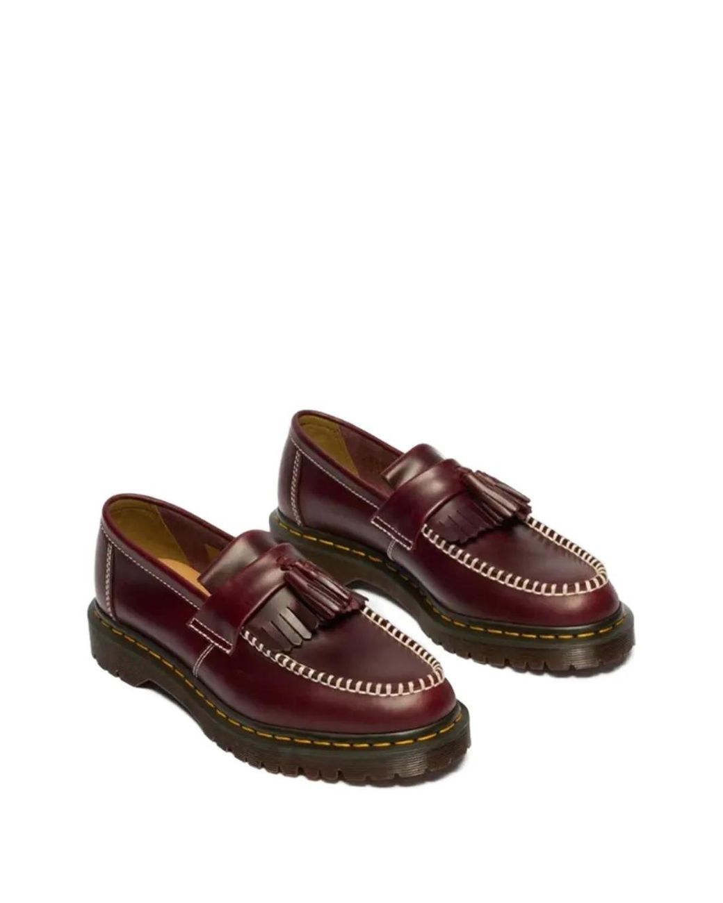 Dr. Martens Brown Mocassins Adrian En Cuir