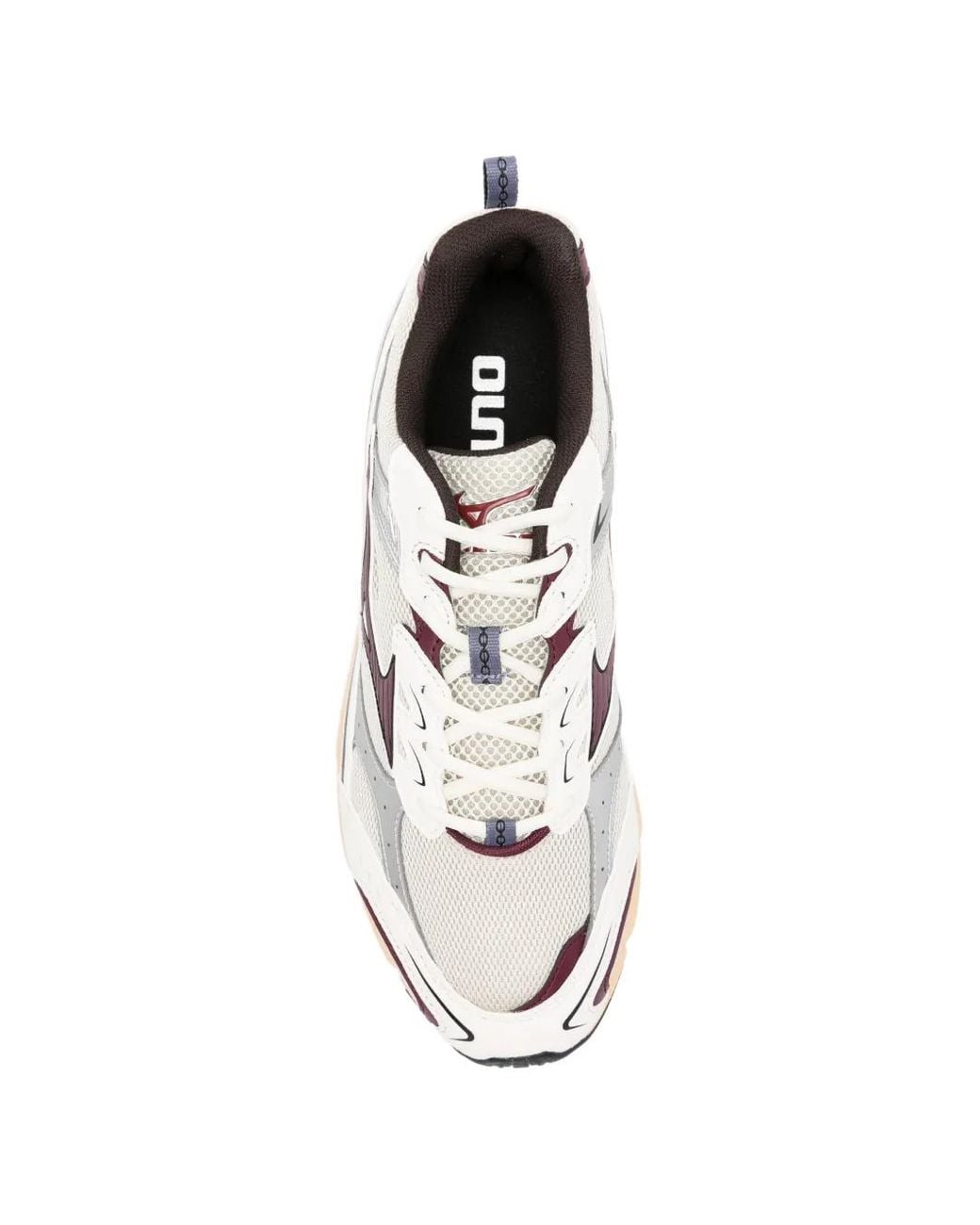 Mizuno White Mxr Panelled Sneakers