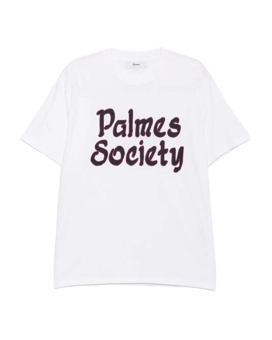 Palmes White Society T-Shirt for men