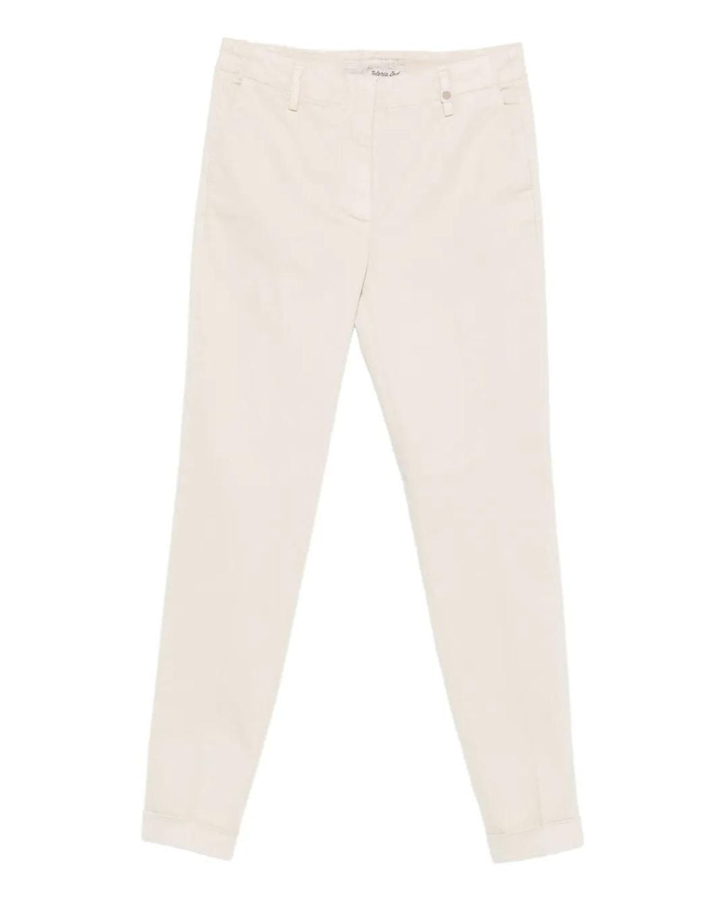 Teleria Zed White Camila Trousers