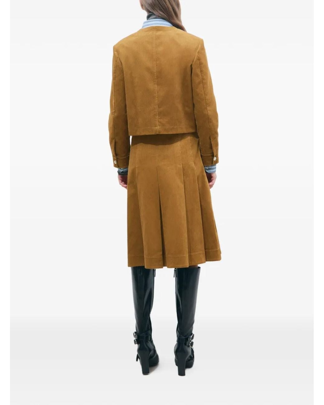 Tory Burch Brown Corduroy Jacket
