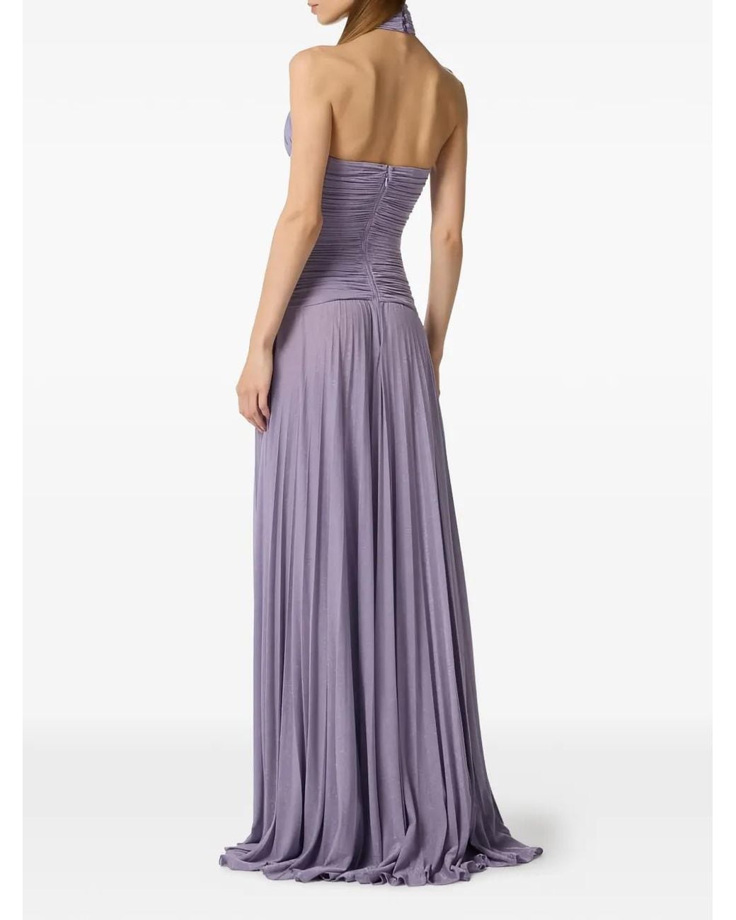 open lace back dress A-line One-Shoulder Sleeveless Long/Floor-Length Satin Prom Dresses Wi   Frisco Dresses