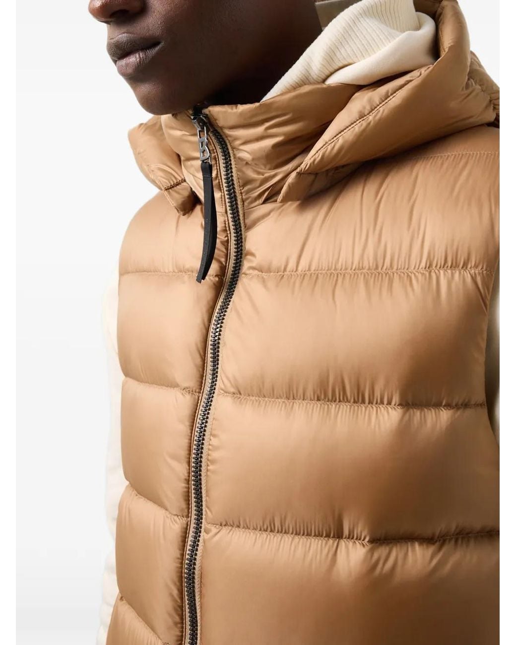 Bogner Brown Holger Quilted Down Gilet for men