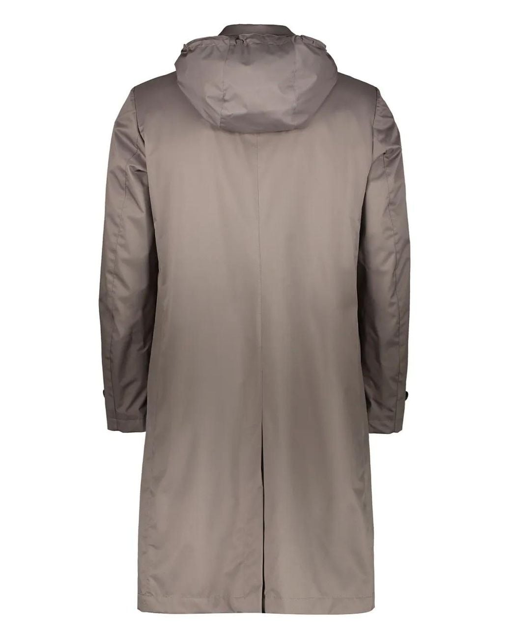 Moorer Brown Rialto Raincoat for men