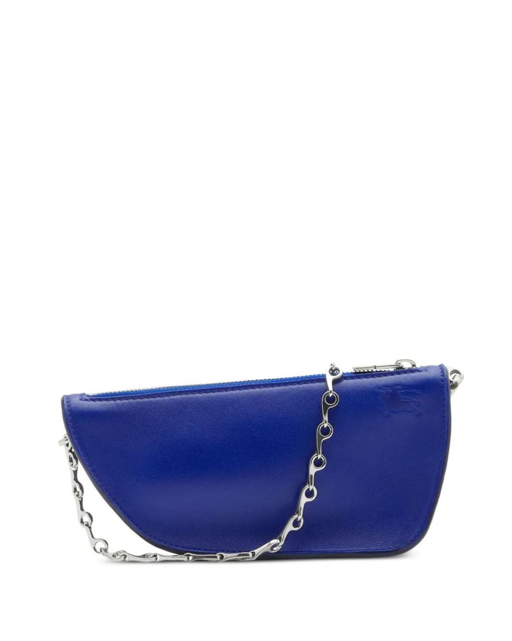 Bolso Micro Shield Sling Mini Burberry de color Blue