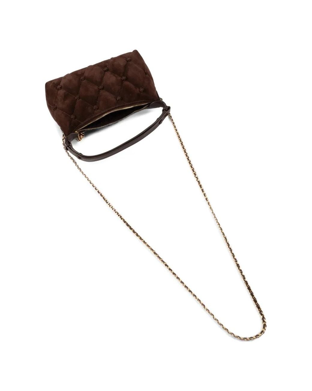 Tory Burch White Bunny Knot Shoulder Bag