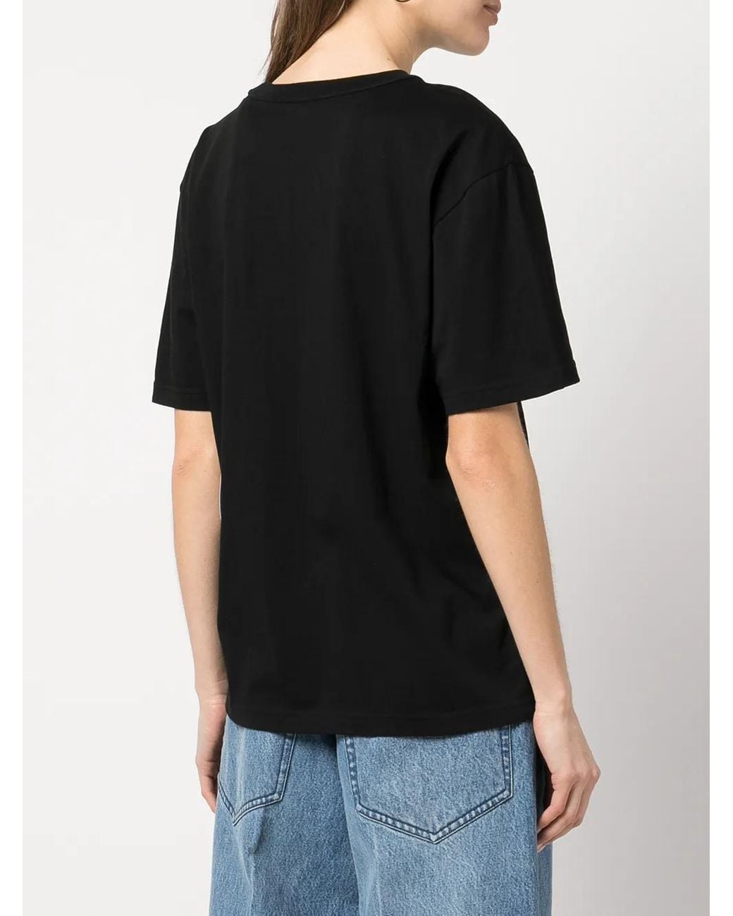 Alexander Wang Black Logo T-Shirt