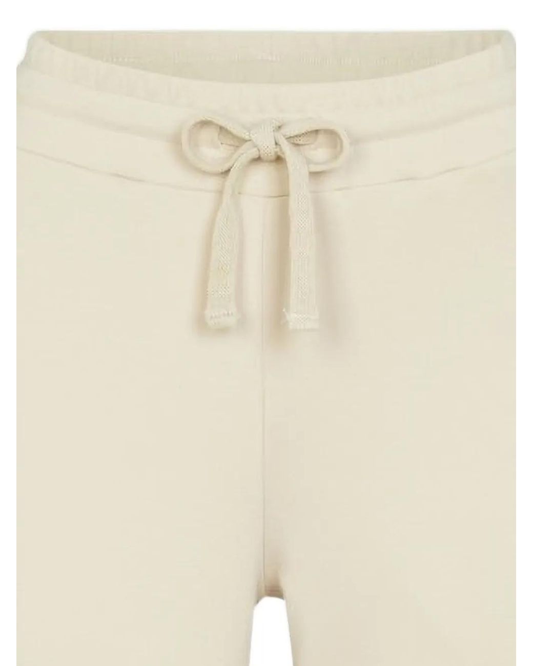 Juvia Natural Ellis Drawstring Rolled-Cuff Track Pants