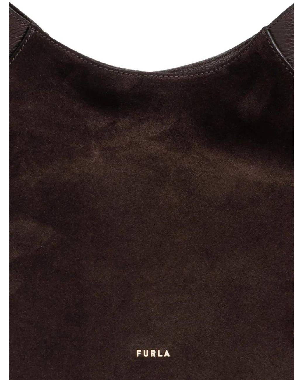 Furla Black Lara Shoulder Bag M