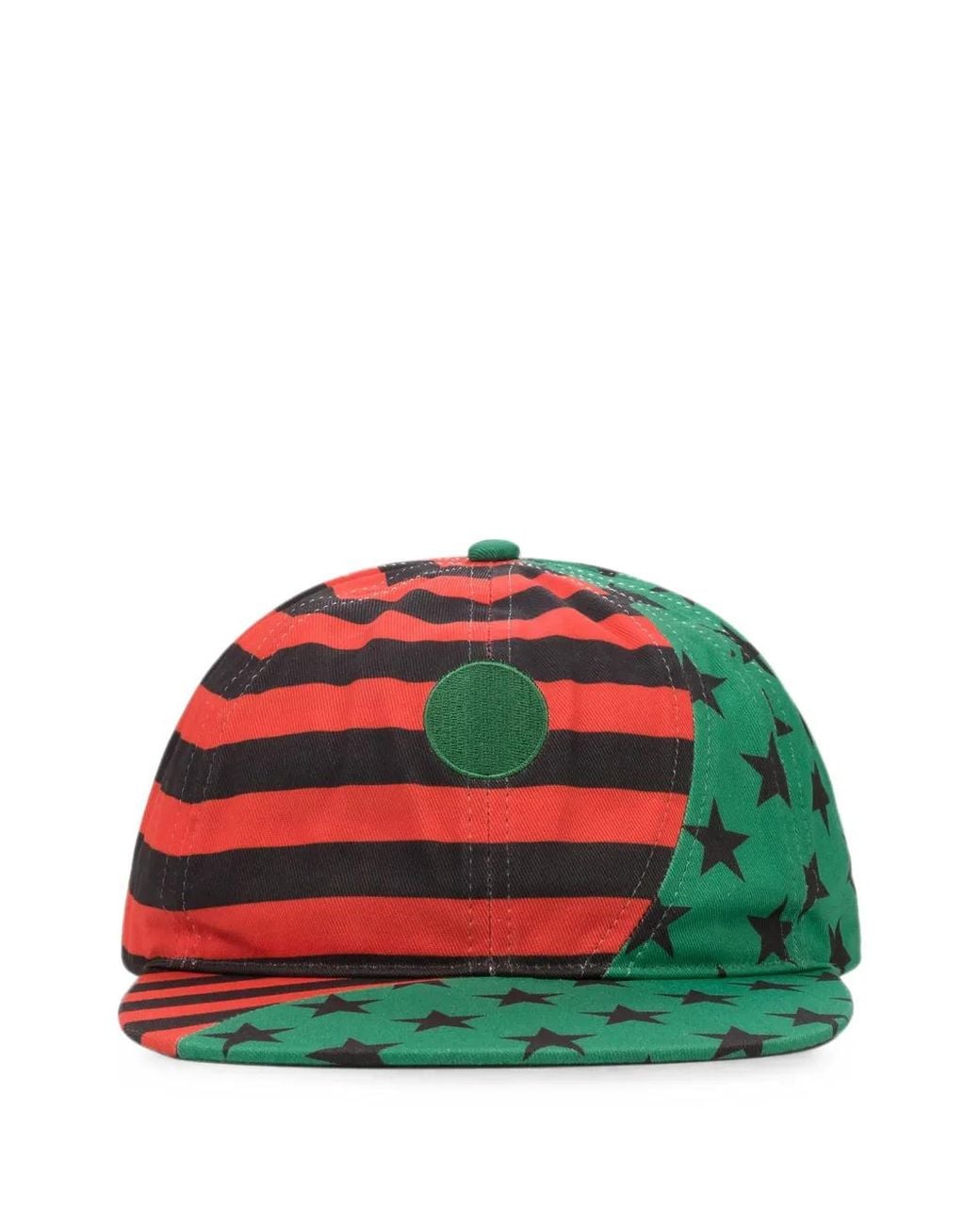 DENIM TEARS Red Yin Yang Baseball Cap for men