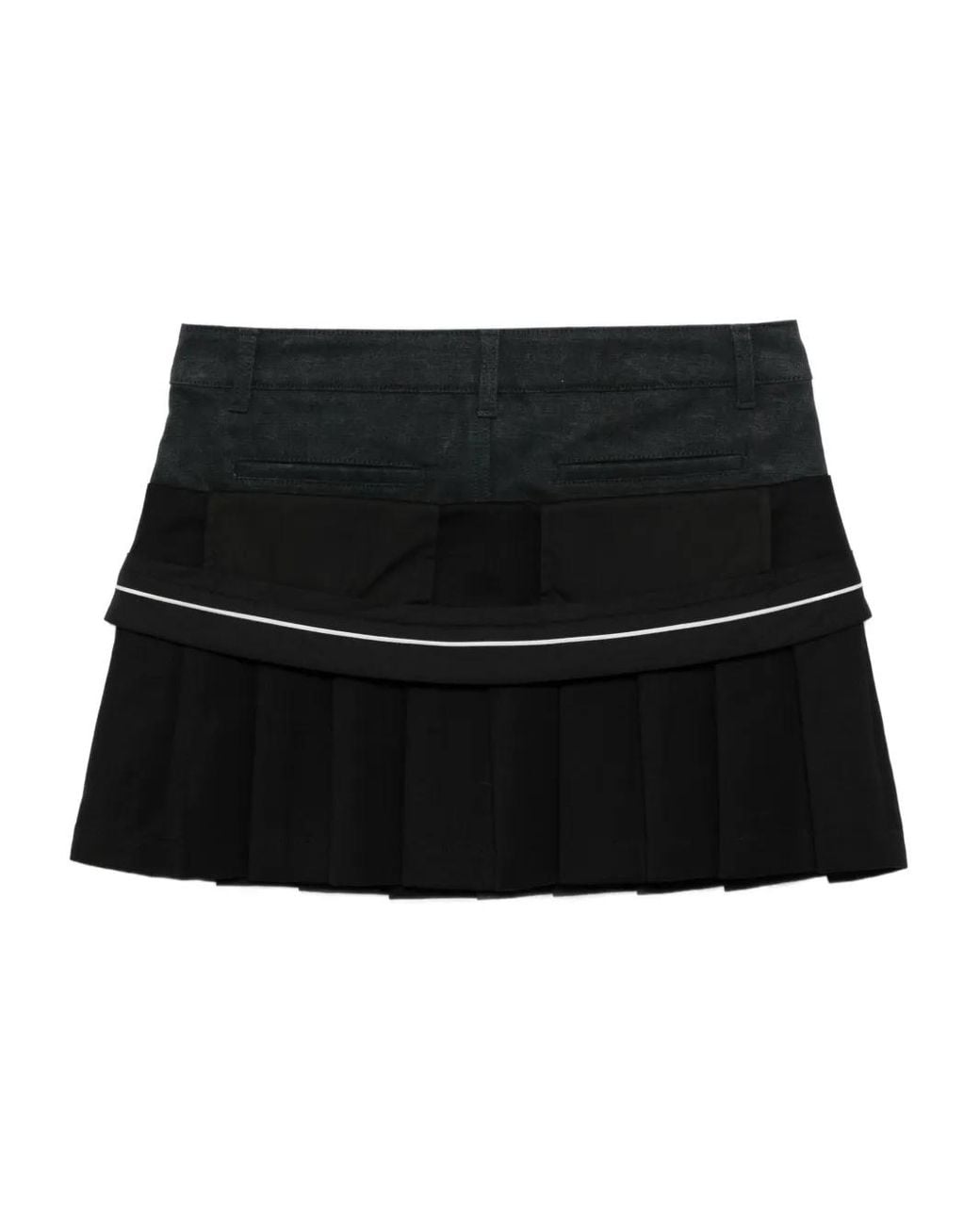 ANDERSSON BELL Black Patchwork Skirt