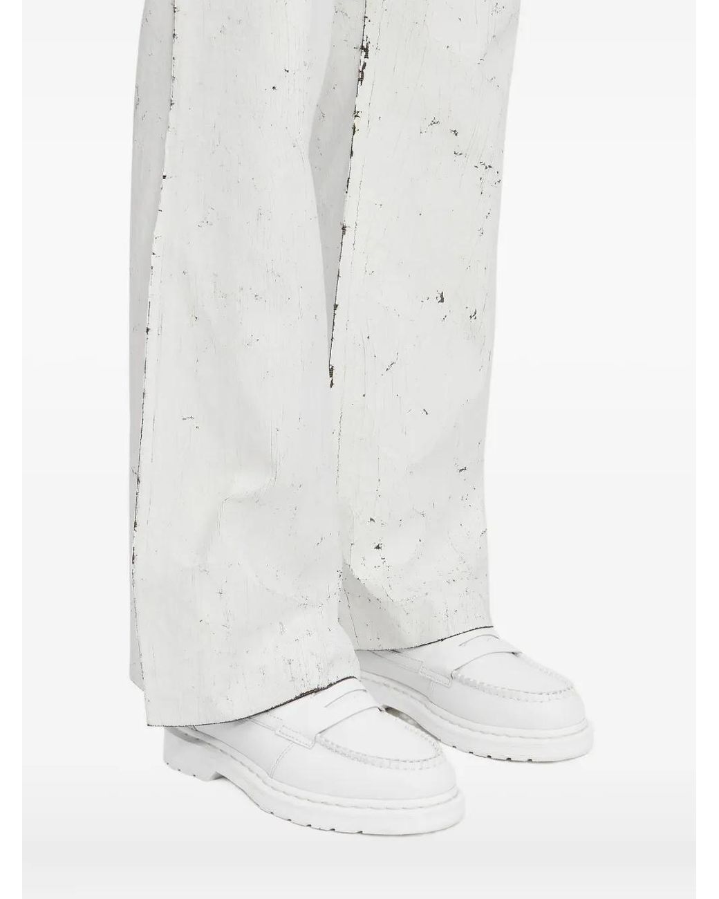 MM6 by Maison Margiela White Shoes for men