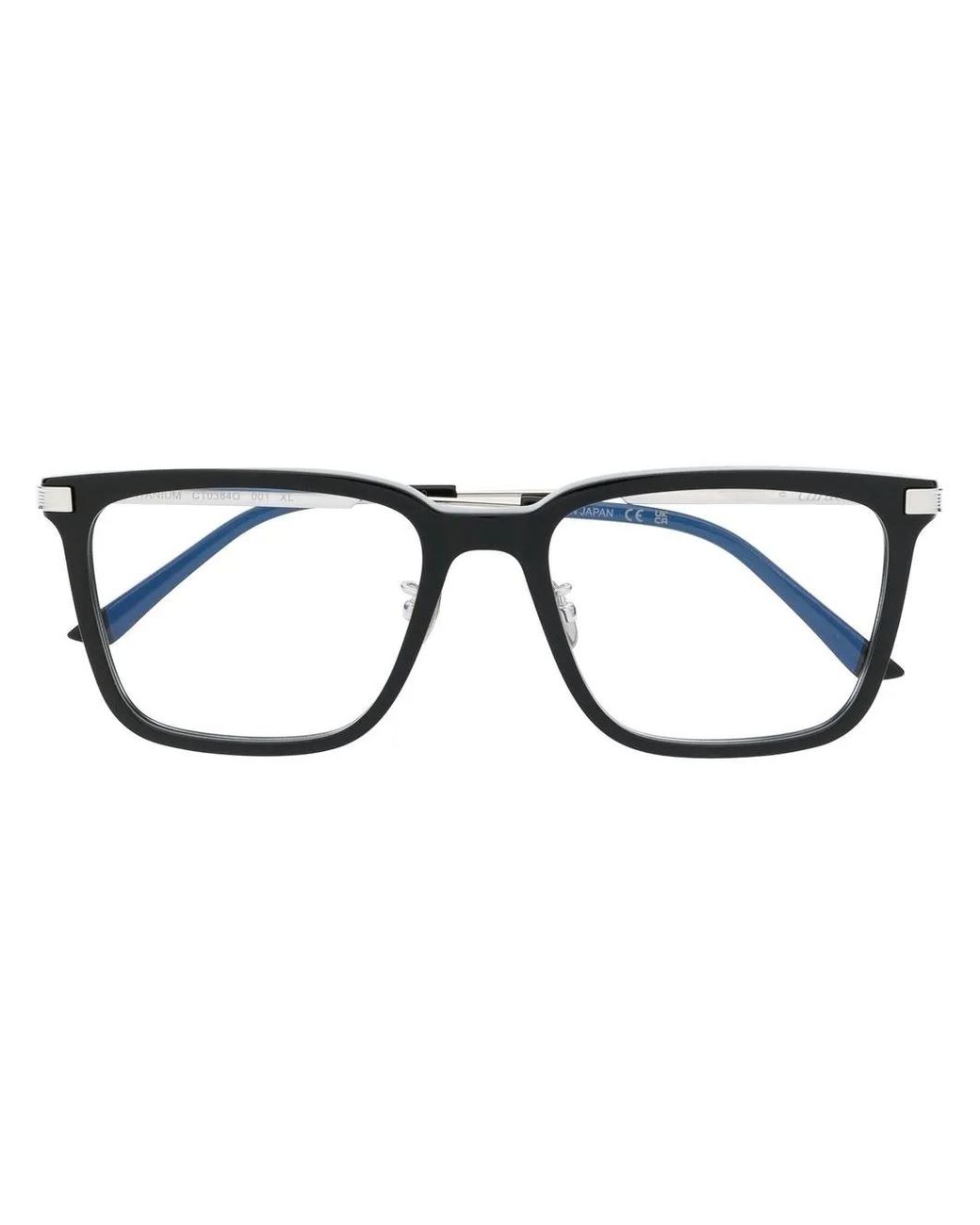 Occhiali Squadrati di Cartier in Black da Uomo