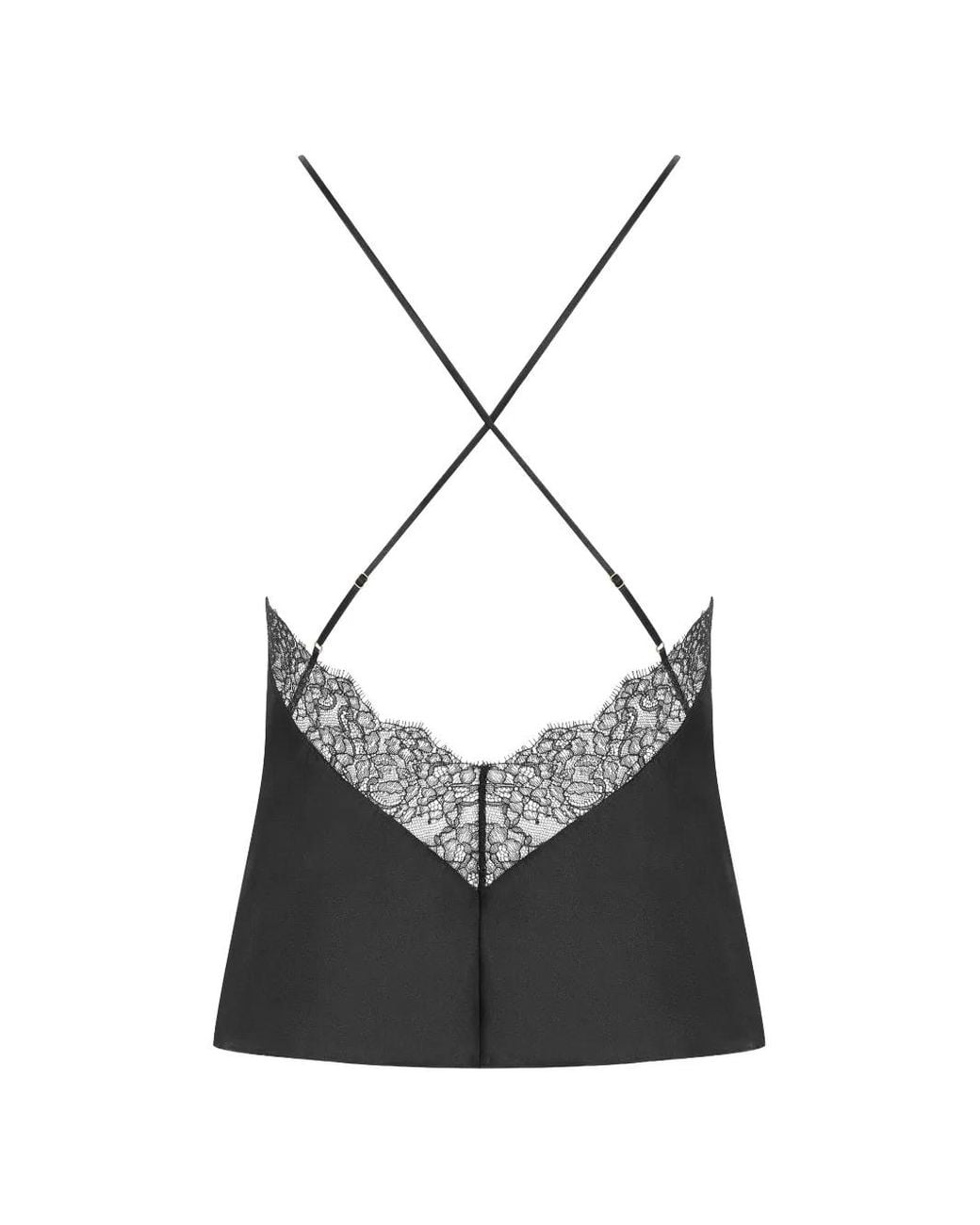 Maison Close Black Rendez-Vous Camisole