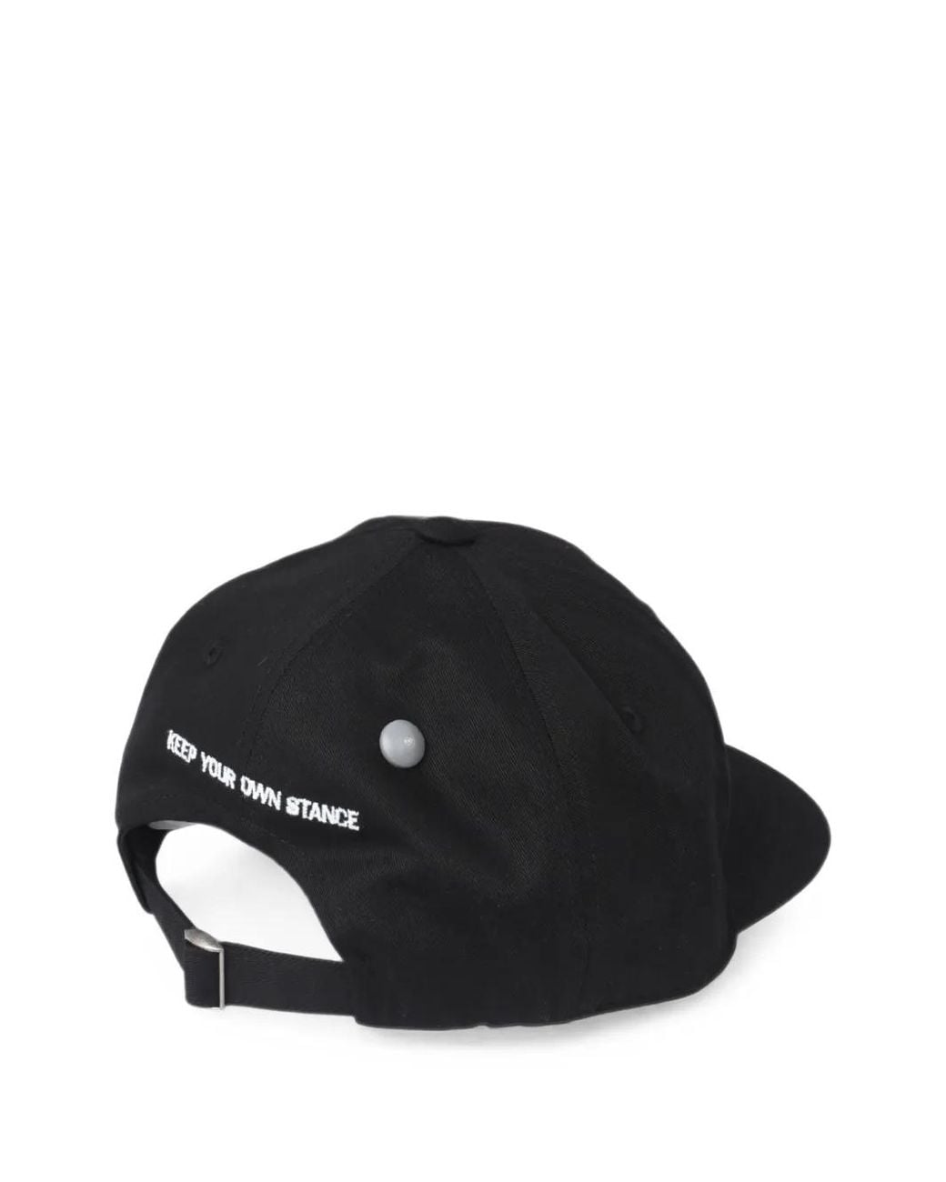 Stance Black Logo-Patch Cap for men
