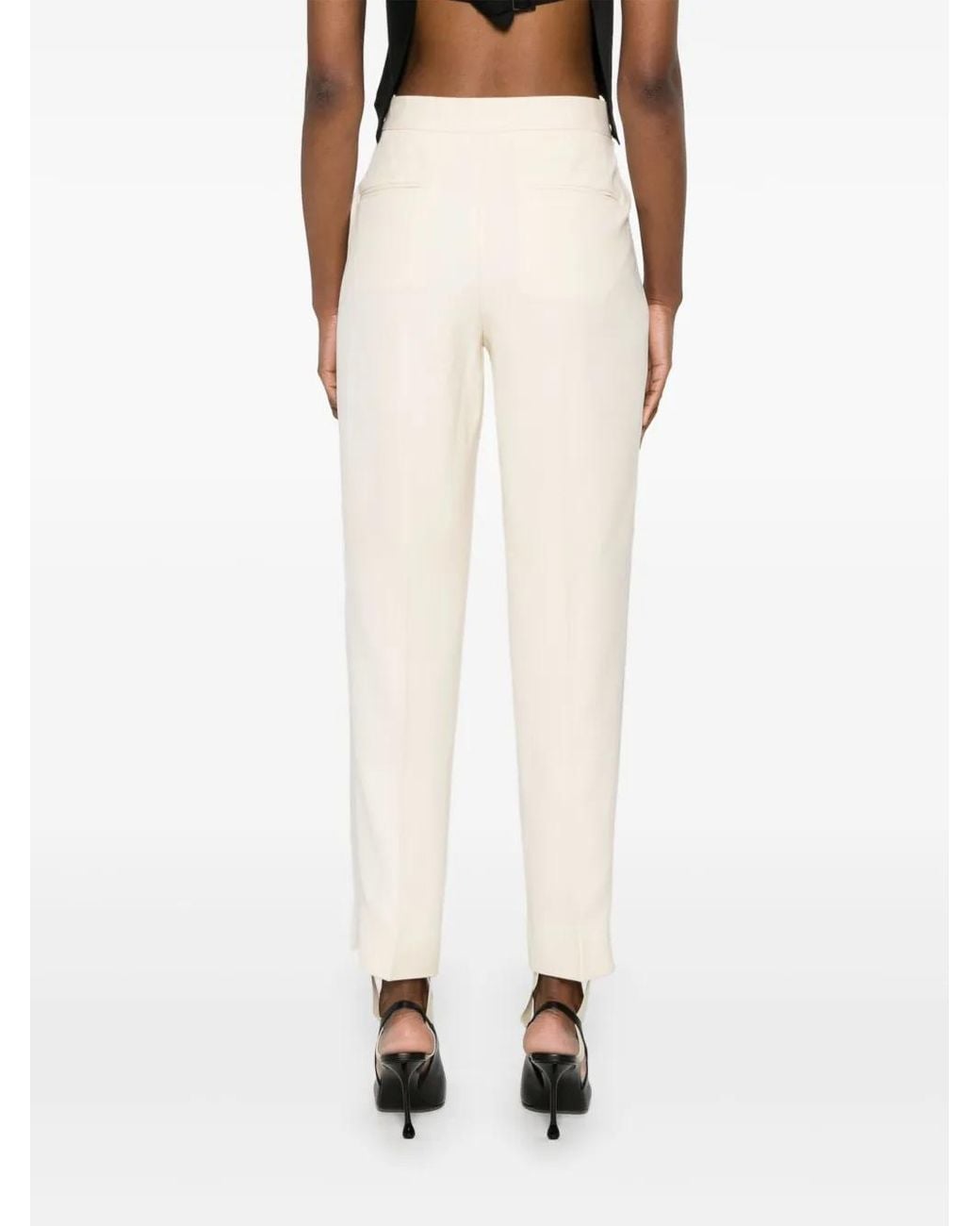 Pantalones De Esmoquin Wardrobe NYC de color White