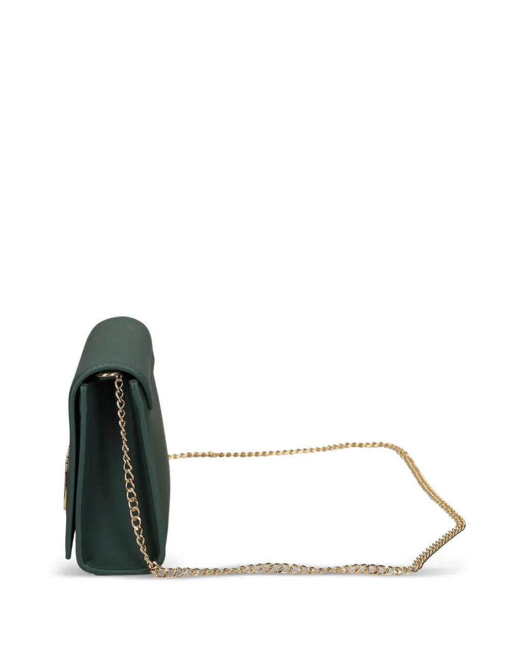 Love Moschino Green Logo-Embellishment Crossbody Bag