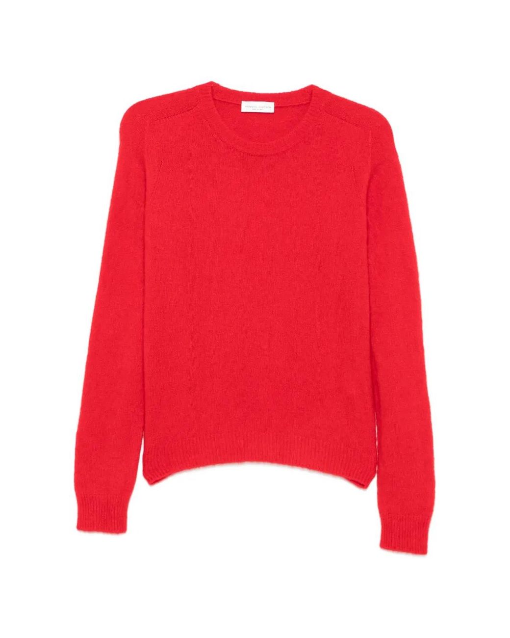 Roberto Collina Red Crew-Neck Sweater