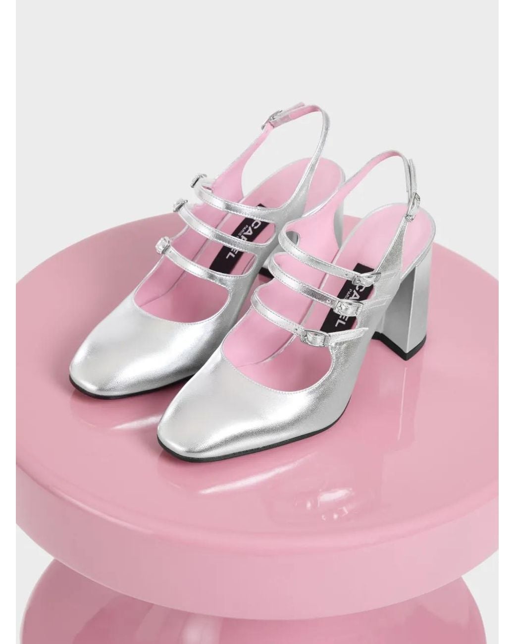 CAREL PARIS White Escarpins Promise À Brides
