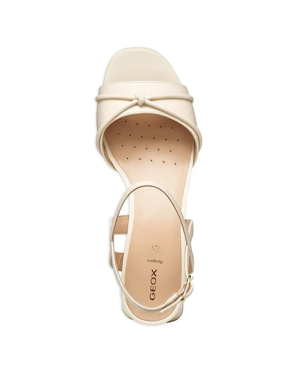 Geox Natural New Eraklia Knotted Strap Sandals