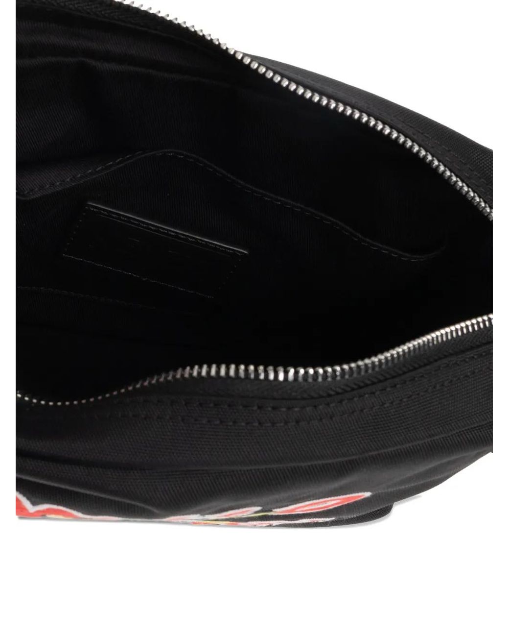 メンズ KENZO グラフィック メッセンジャーバッグ Black