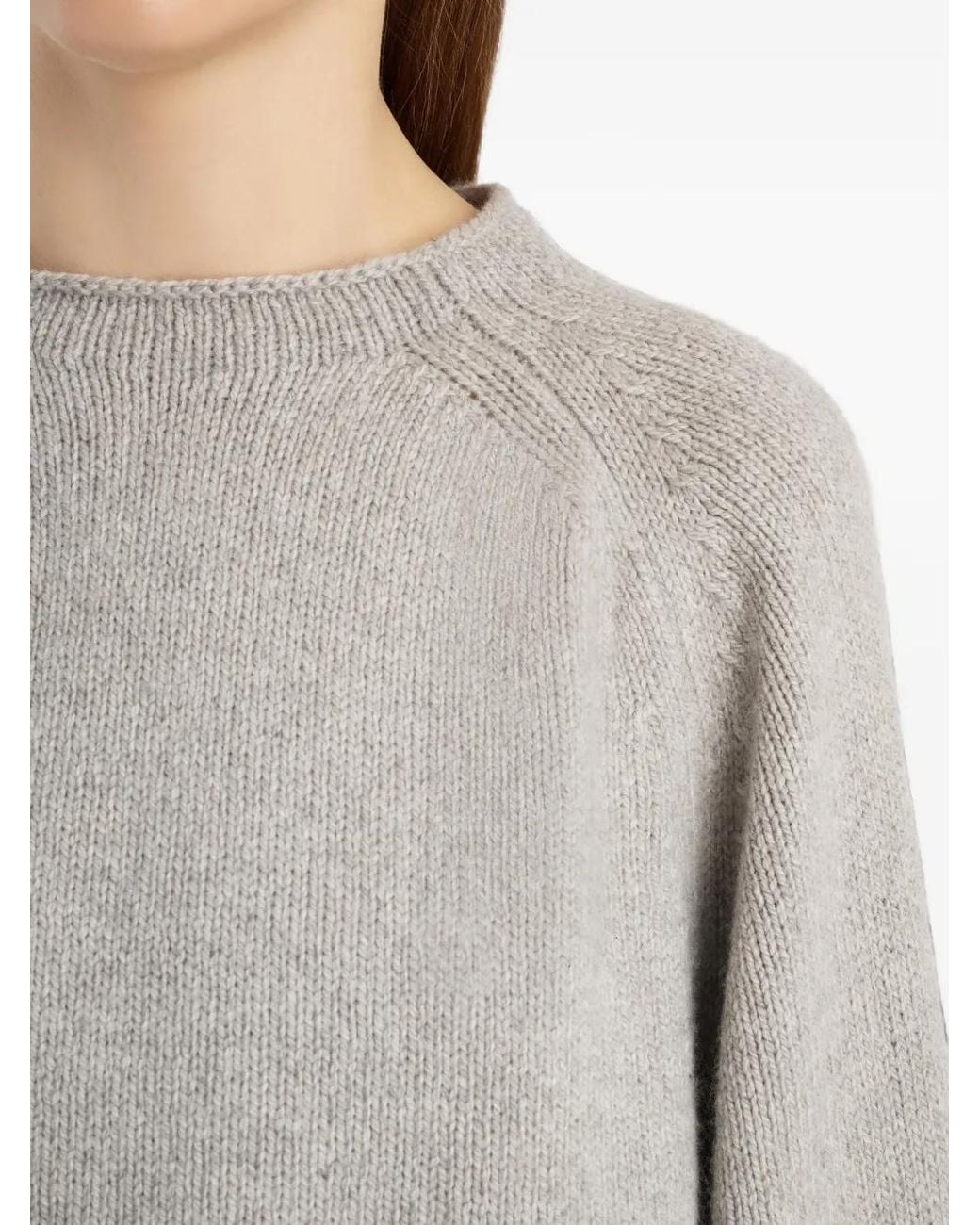 Khaite Gray Simone Sweater