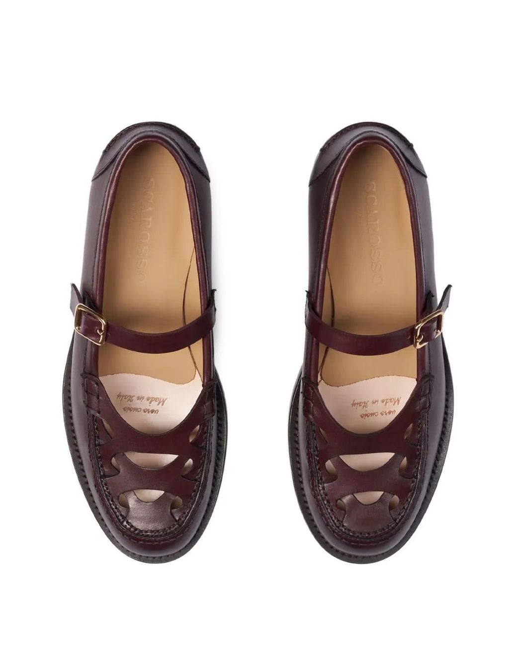Scarosso Brown Minni Loafers
