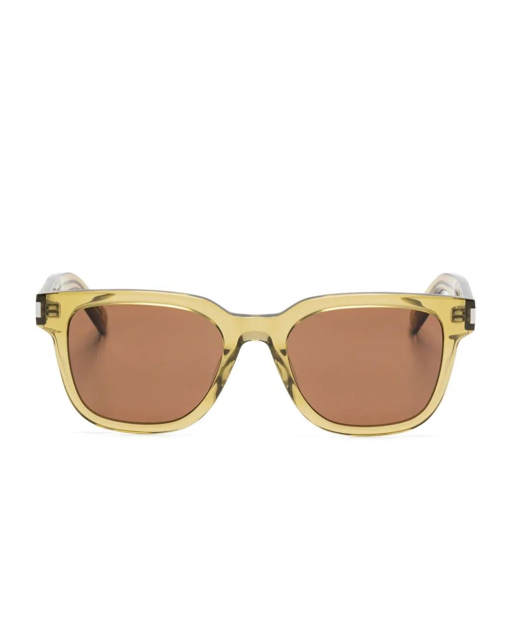 Saint Laurent Pink Square-Frame Sunglasses for men