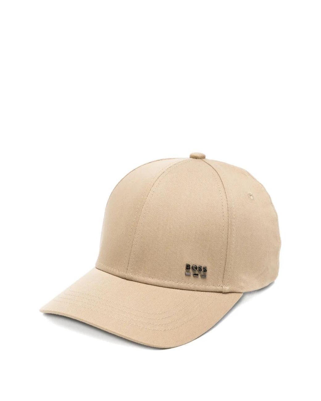 Boss Natural Logo-Lettering Baseball Cap for men