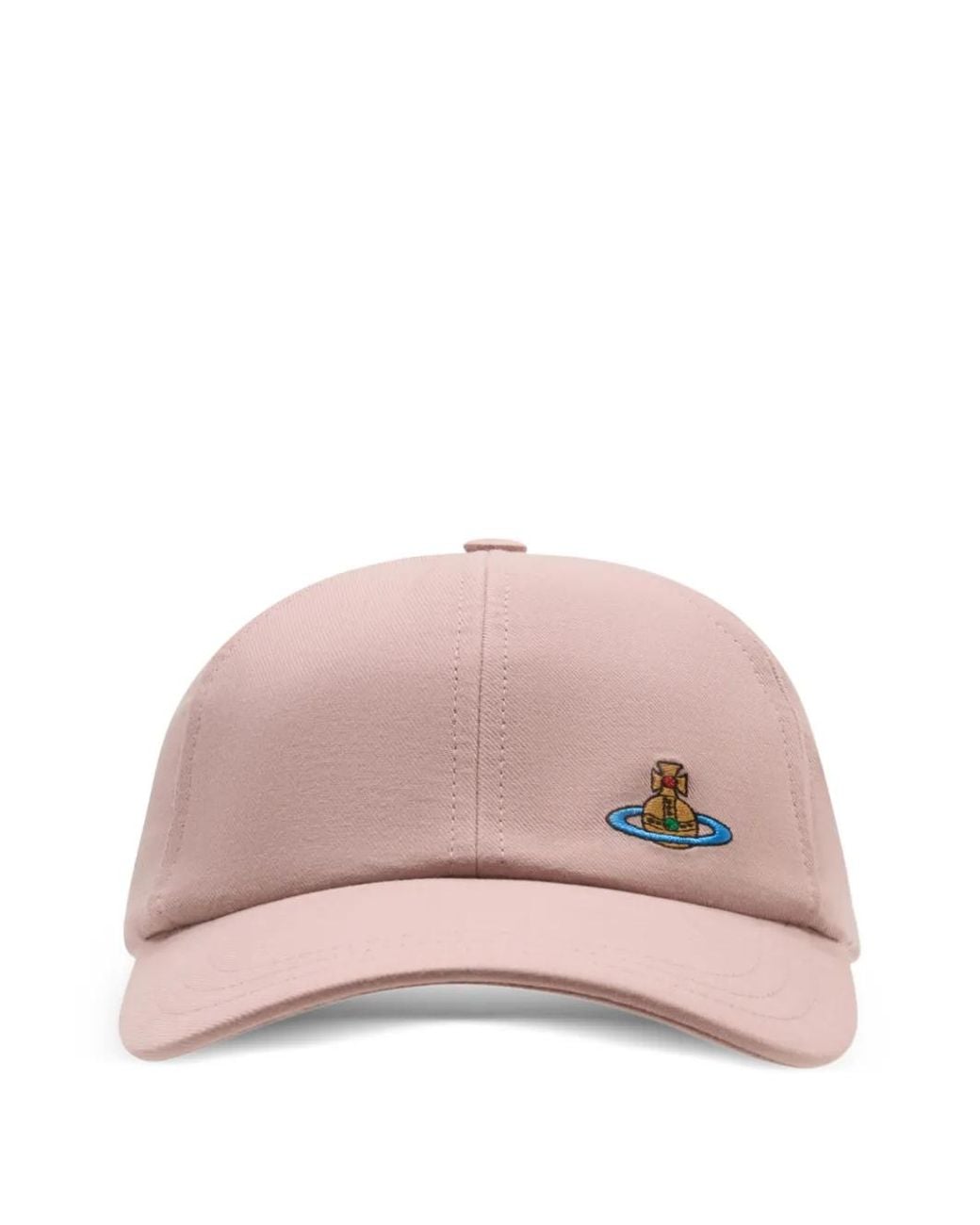 Vivienne Westwood Pink Casquette À Motif Brodé