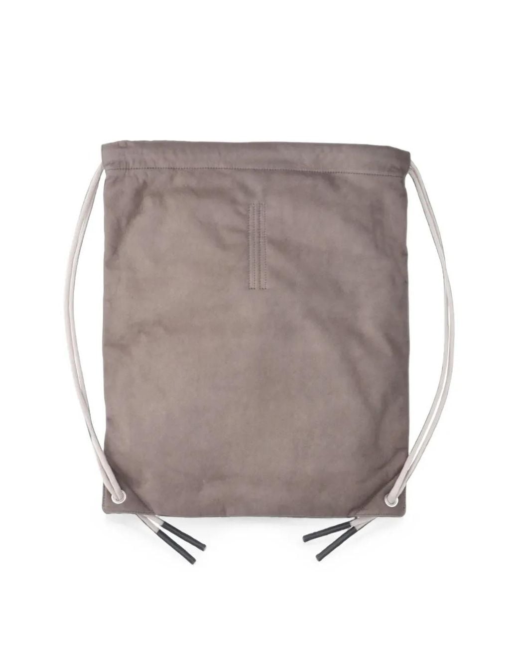 Rick Owens Gray Sac À Dos À Lien De Resserrage