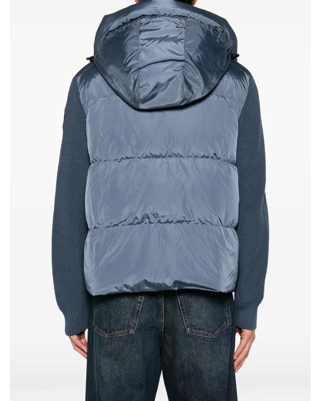 Canada Goose Blue Hybridge Grove Quilted Hooded Jacket for men
