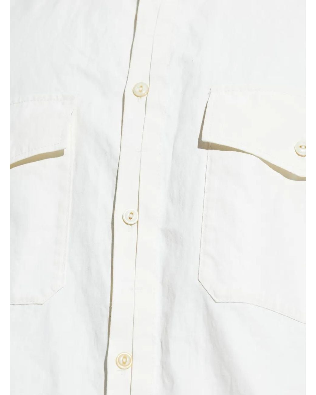 DSquared² White Chemise À Poches Multiples for men