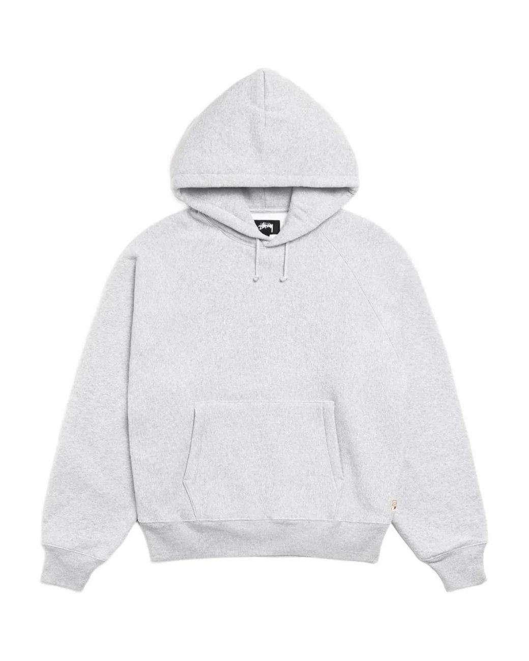 90s stussy ラグランスリーブ 刺繍ロゴ グレー×ブラック パキスタン製