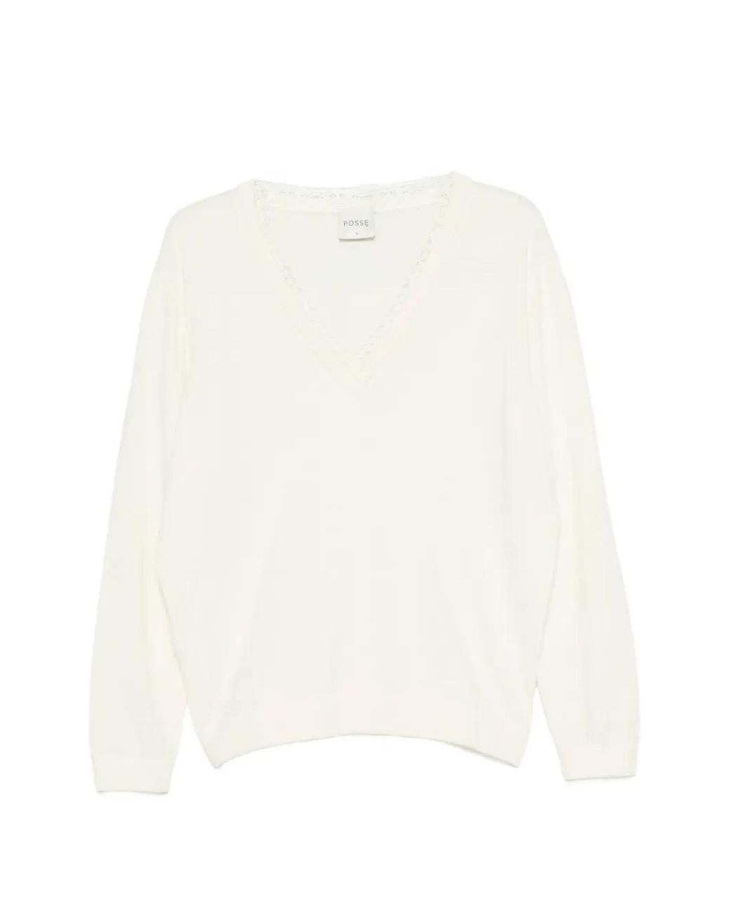 Pull Primrose Posse en coloris White