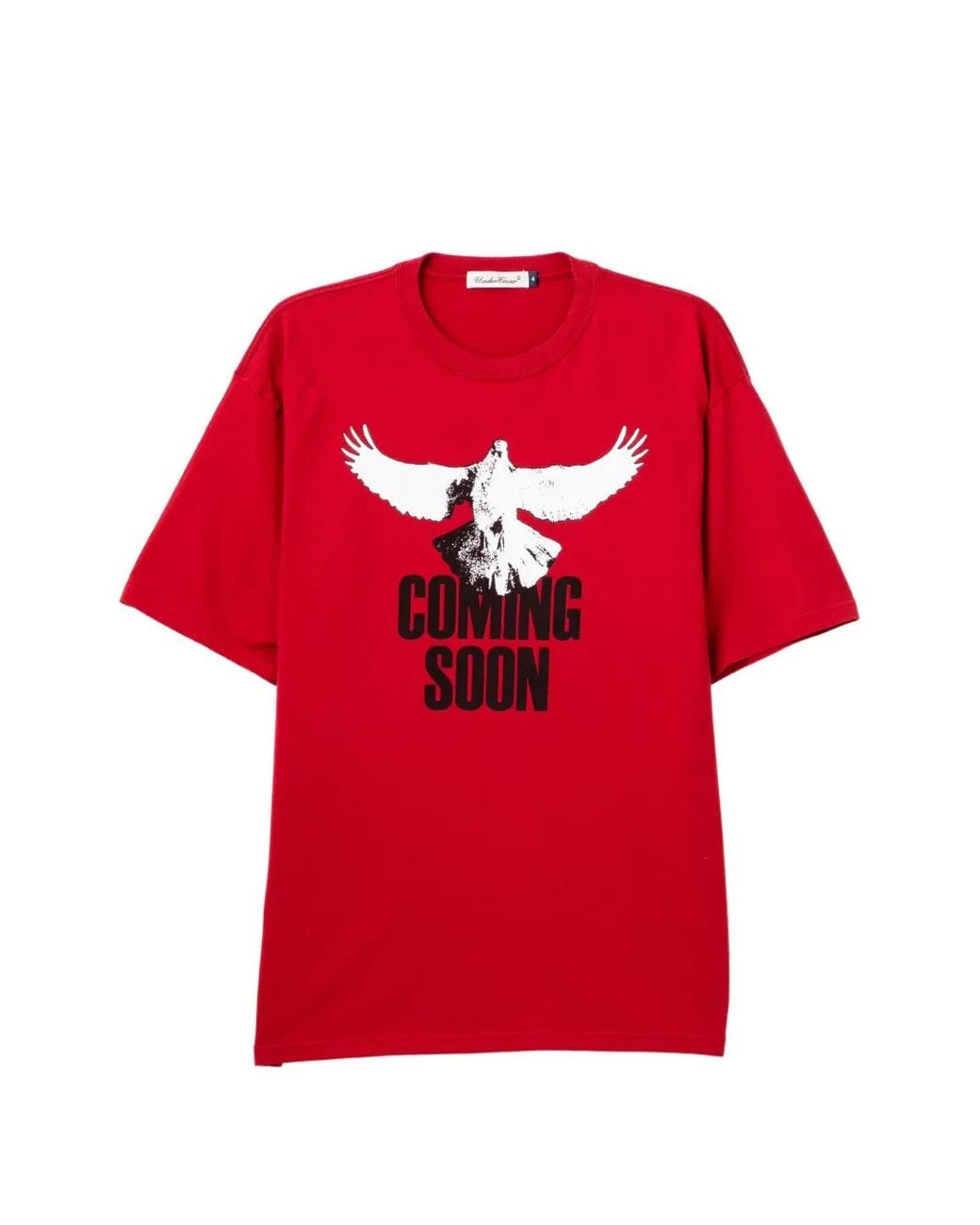 Undercover Red Slogan-Print T-Shirt for men